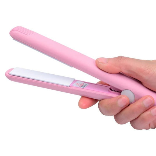 Mini Hair Straightener, Electronic Fast Hair Straightener Portable Mini Hair Flat Iron